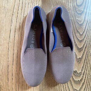 Rothy's The Loafer - Gray Knit - Women's Size 8